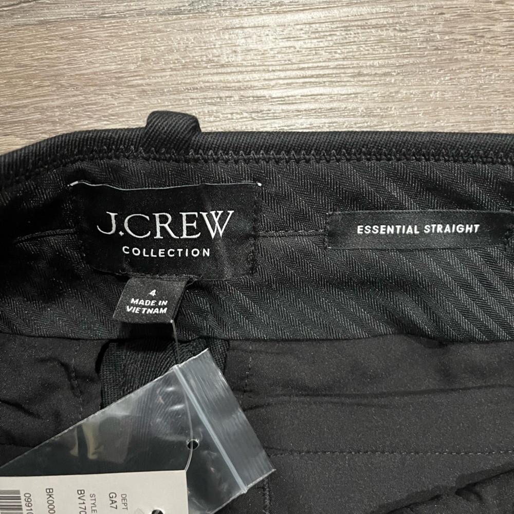 Brand new J Crew Kate Essential Straight Pant - Picture 4 of 6